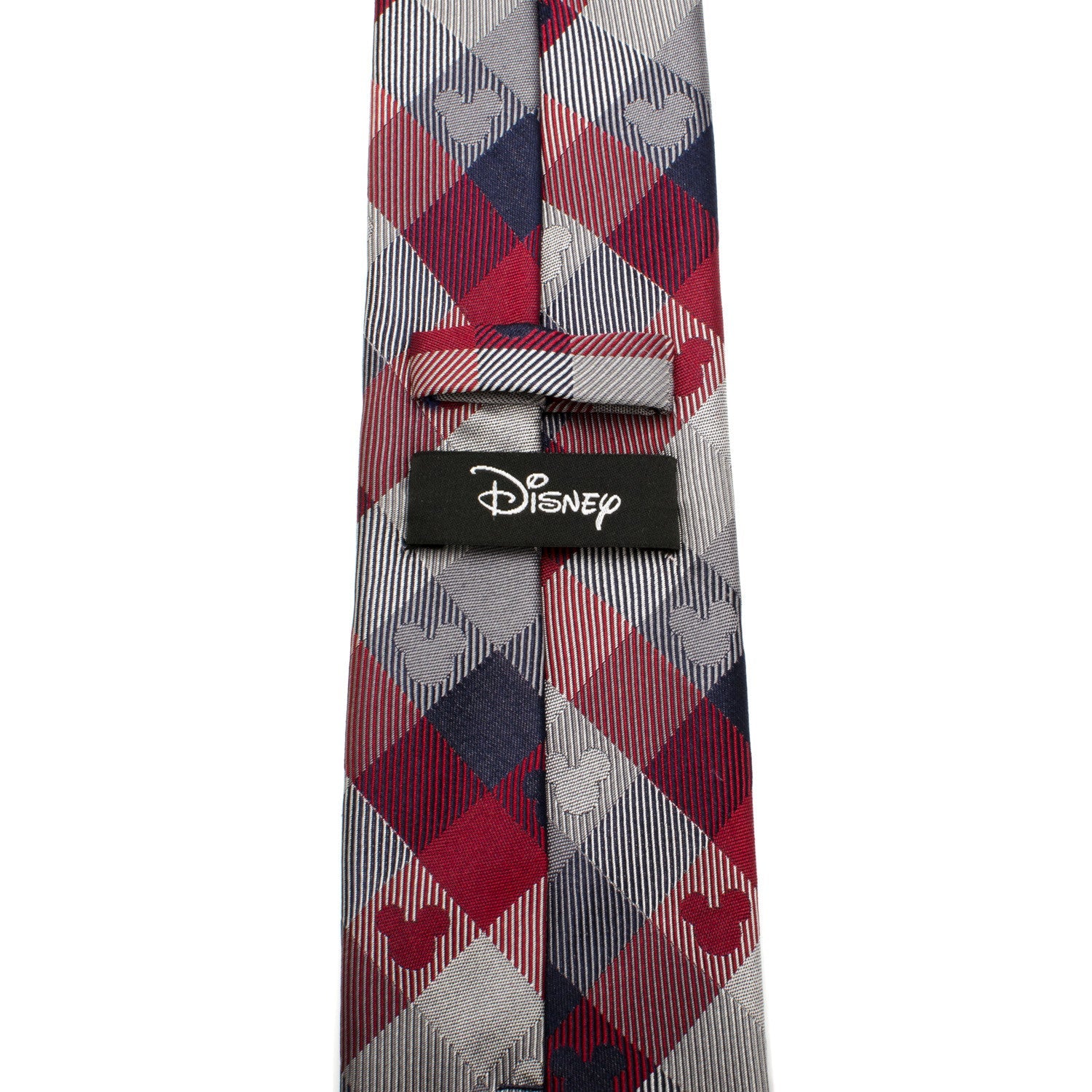 Disney Mickey Mouse Red and Blue Plaid Men&