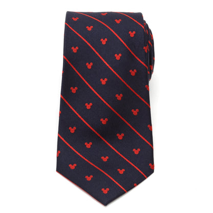 Disney Mickey Mouse Navy Pinstripe Tie by Cufflinks.com