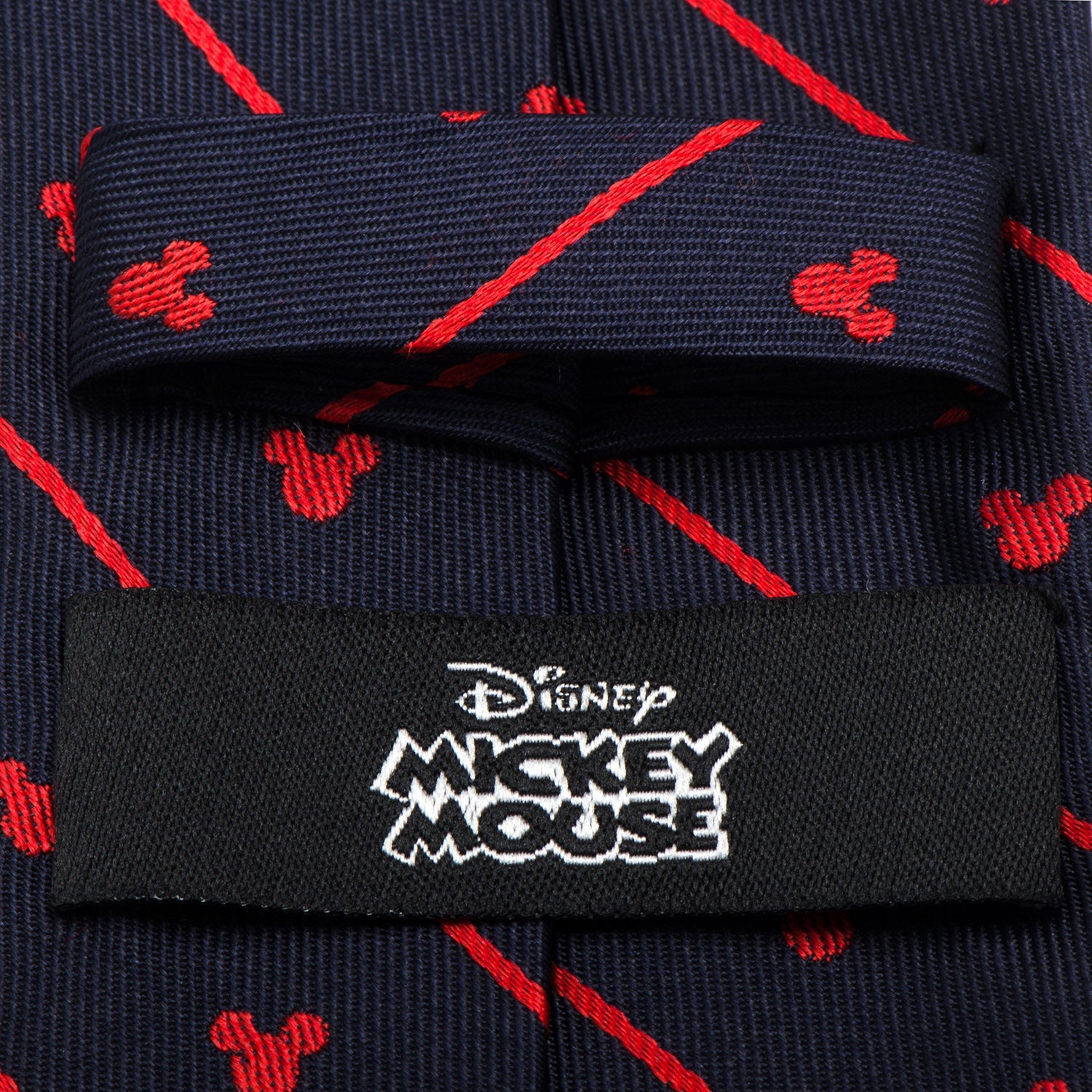 Disney Mickey Mouse Navy Pinstripe Tie by Cufflinks.com