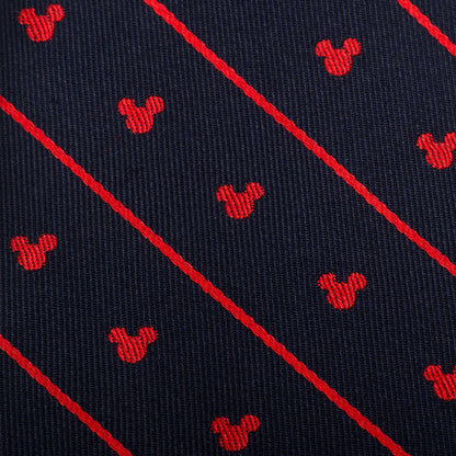 Disney Mickey Mouse Navy Pinstripe Tie by Cufflinks.com