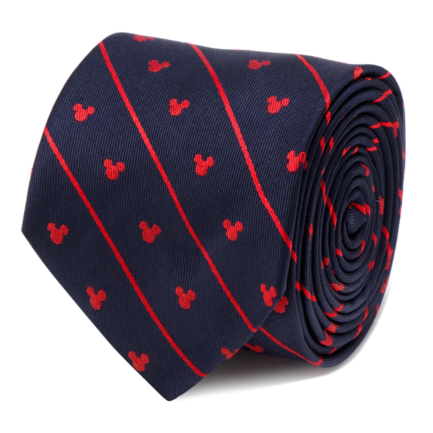 Disney Mickey Mouse Navy Pinstripe Tie by Cufflinks.com