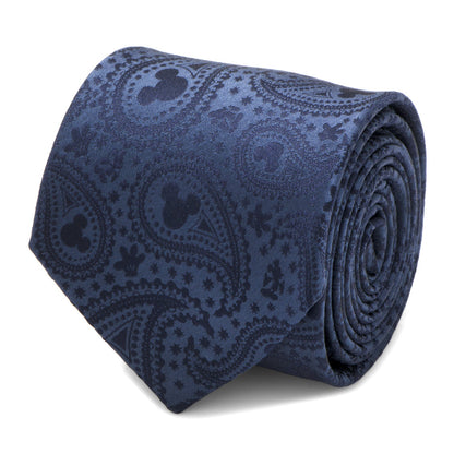Disney Mickey Mouse Navy Paisley Men&