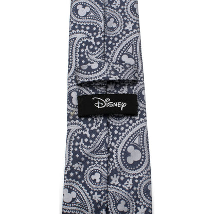 Disney Mickey Mouse Gray Paisley Mens Tie by Cufflinks.com