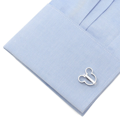Disney Mickey Mouse Silhouette Cutout Cufflinks by Cufflinks.com