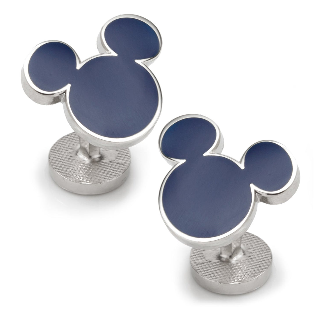 Disney Mickey Mouse Silhouette Blue Cufflinks by Cufflinks.com