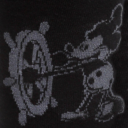 Disney Mickey Mouse Steamboat Willie Sock and Mickey Blue Lapel Pin Gift Set by Cufflinks.com