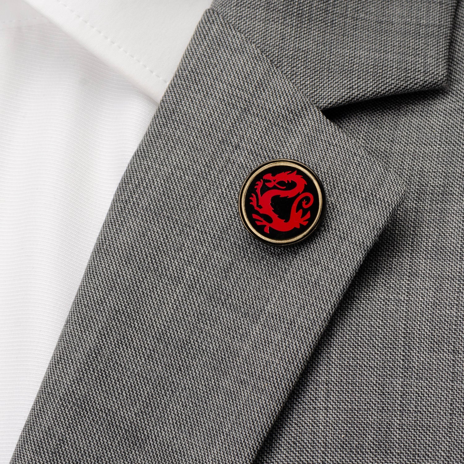 Disney Mulan Mushu Emblem Lapel Pin by Cufflinks.com