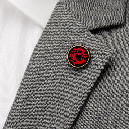 Disney Mulan Mushu Emblem Lapel Pin by Cufflinks.com