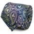 Disney Mickey Mouse Silhouette Iridescent Paisley Navy Tie by Cufflinks.com