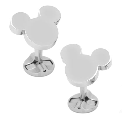 Disney Mickey Mouse Silhouette Stainless Steel Cufflinks by Cufflinks.com