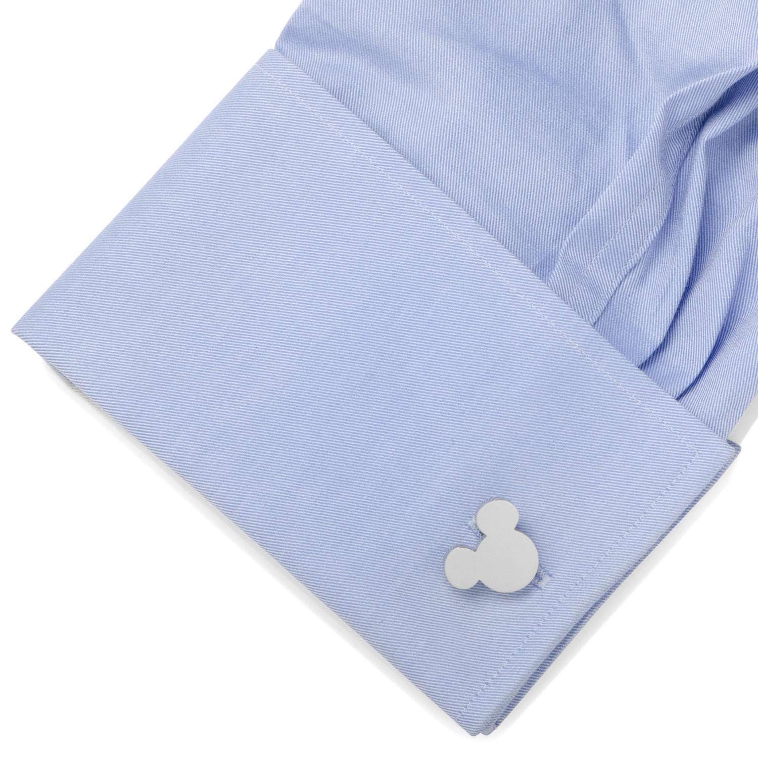 Disney Mickey Mouse Silhouette Stainless Steel Cufflinks by Cufflinks.com