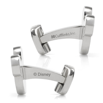 Disney Mickey Mouse Silhouette Basket Weave Cufflinks by Cufflinks.com