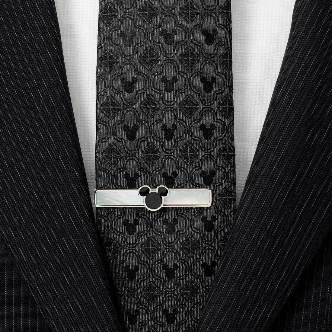 Disney Mickey Mouse Mother of Pearl Tie Clip by Cufflinks.com