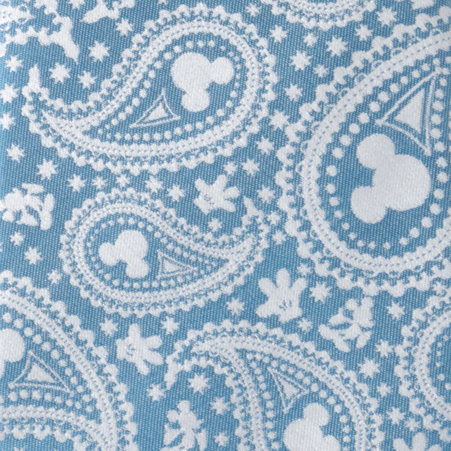Disney Mickey Mouse Teal Paisley Men&