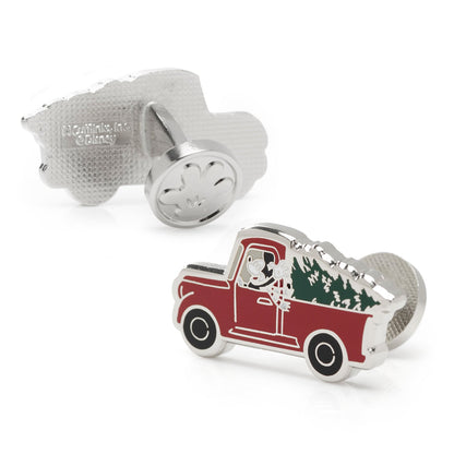 Disney Mickey Mouse Holiday Truck Cufflinks by Cufflinks.com