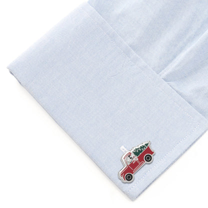 Disney Mickey Mouse Holiday Truck Cufflinks by Cufflinks.com