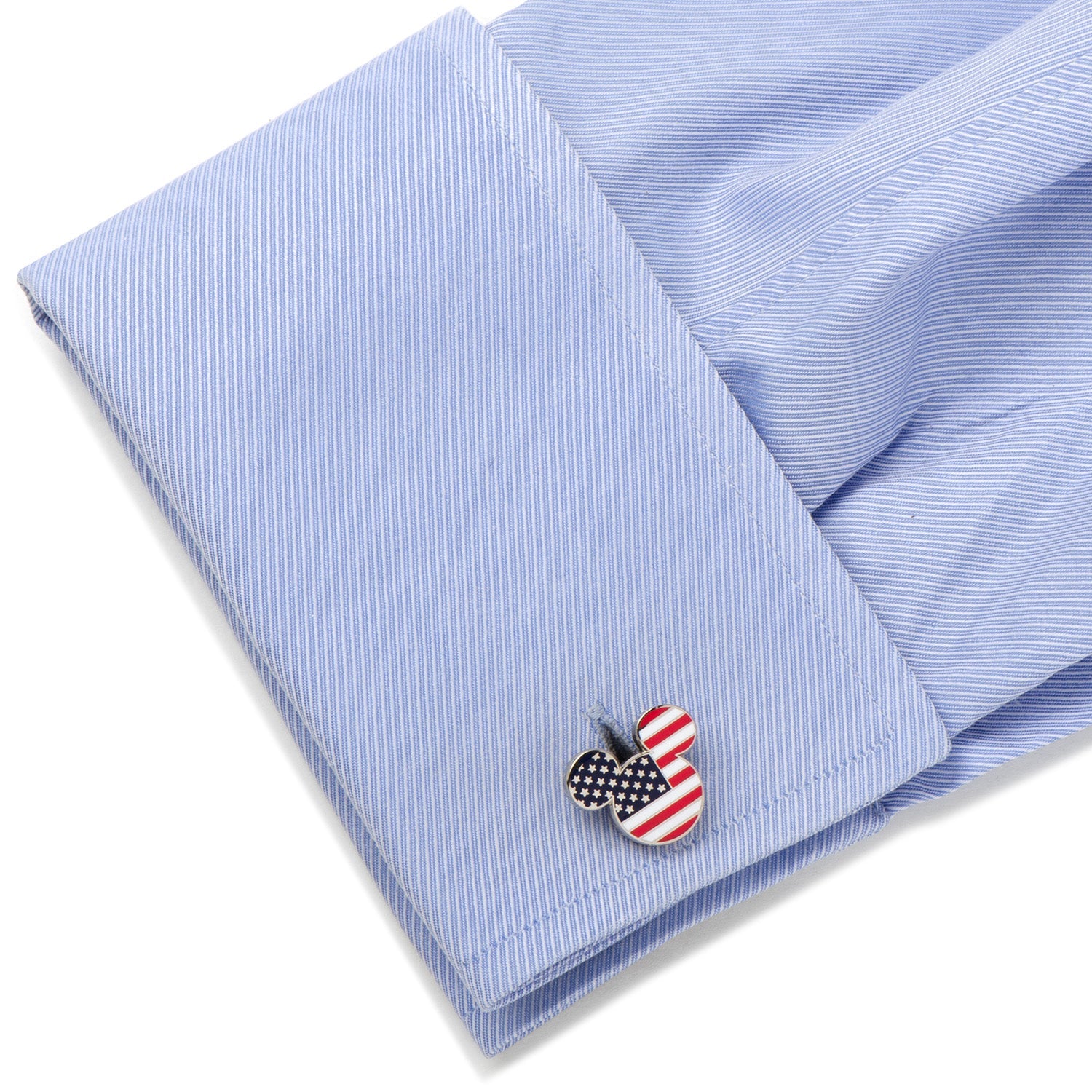 Disney Mickey Mouse Stars and Stripes Cufflinks by Cufflinks.com