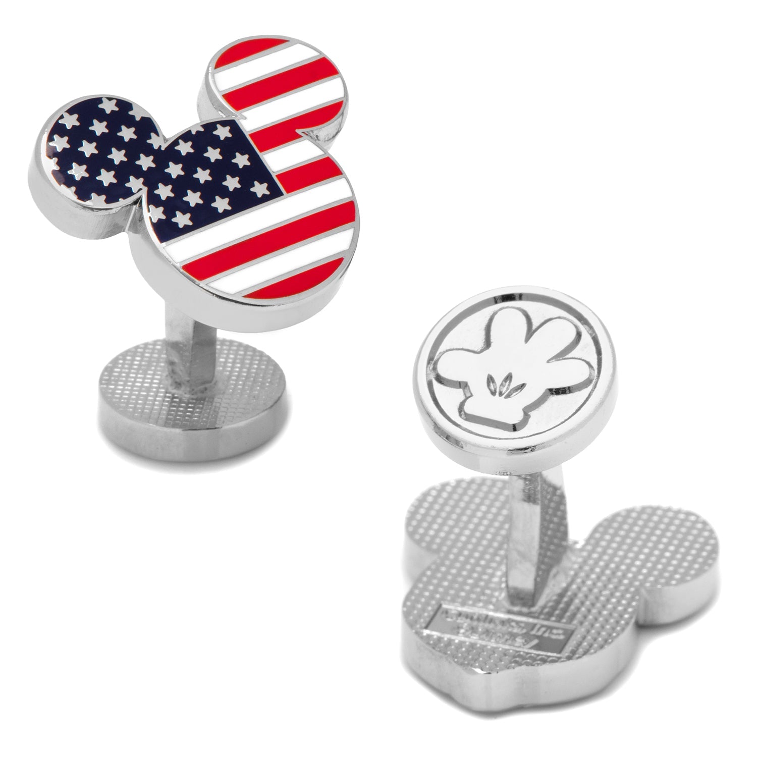 Disney Mickey Mouse Stars and Stripes Cufflinks by Cufflinks.com