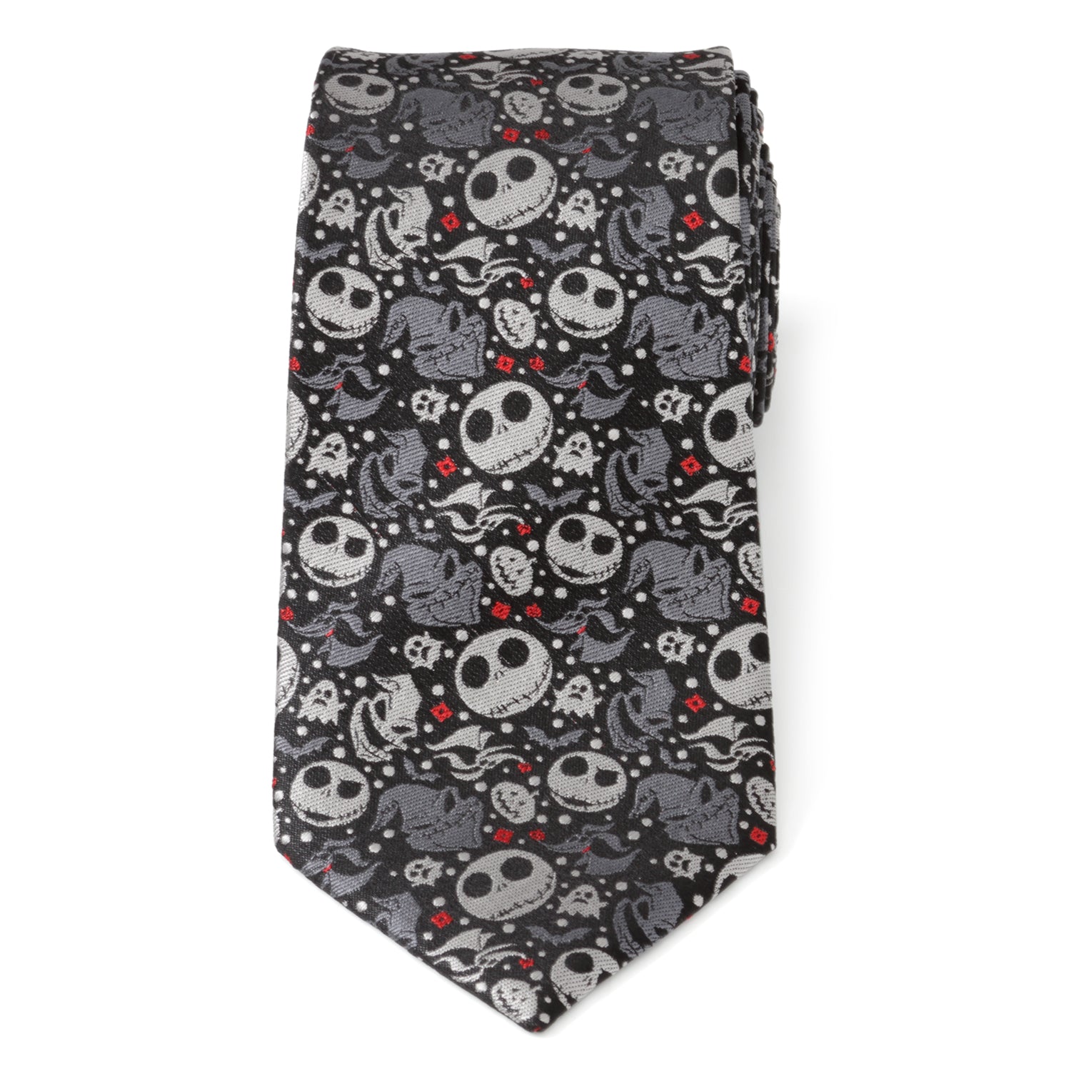Disney The Nightmare Before Christmas Black Gray Pattern Men&