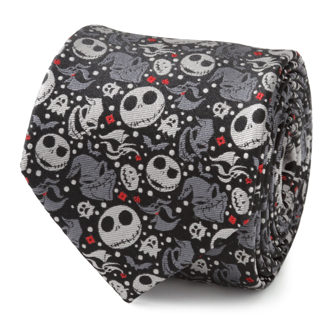 Disney The Nightmare Before Christmas Black Gray Pattern Men&
