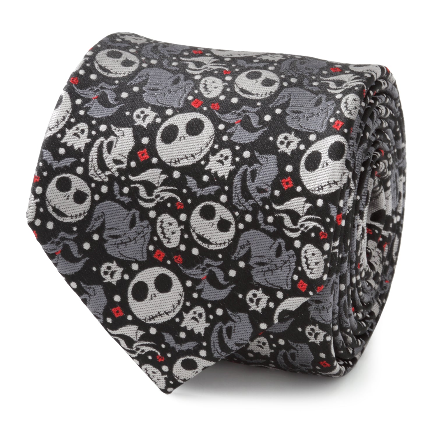 Disney The Nightmare Before Christmas Black Gray Pattern Men&