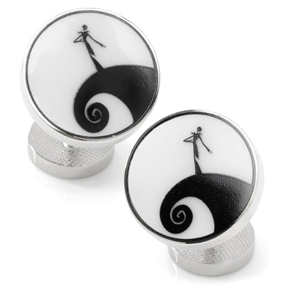 Disney The Nightmare Before Christmas Jack Skellington Mountain Cufflinks by Cufflinks.com