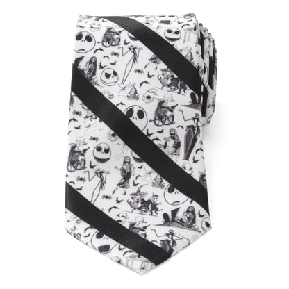 Disney The Nightmare Before Christmas Striped Black Men&