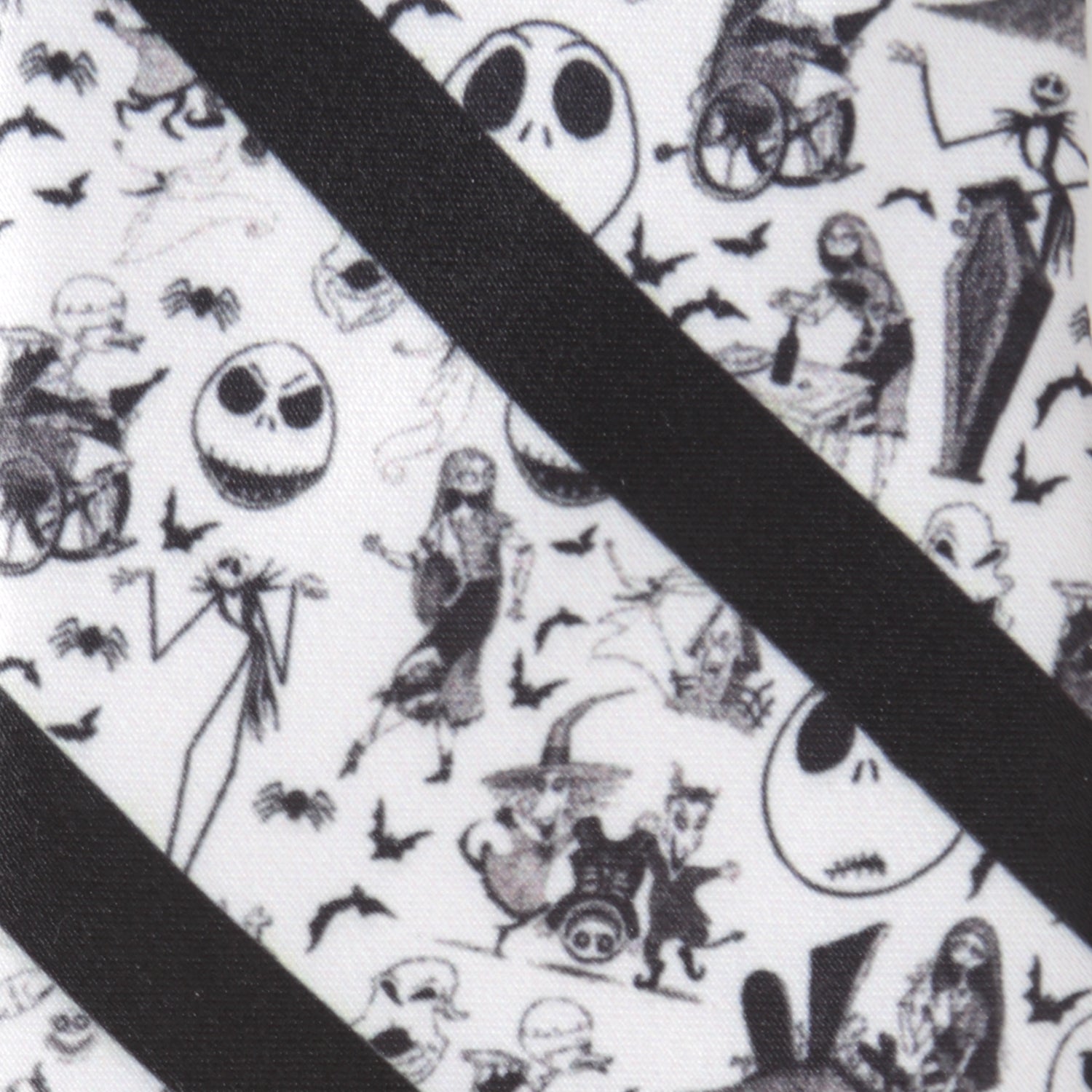 Disney The Nightmare Before Christmas Striped Black Men&