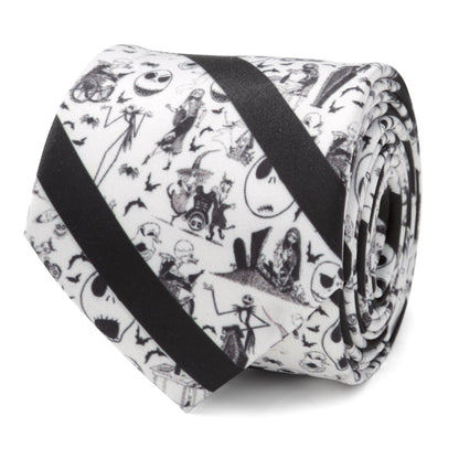 Disney The Nightmare Before Christmas Striped Black Men&