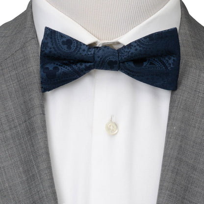 Disney Mickey Mouse Navy Paisley Bow Tie by Cufflinks.com