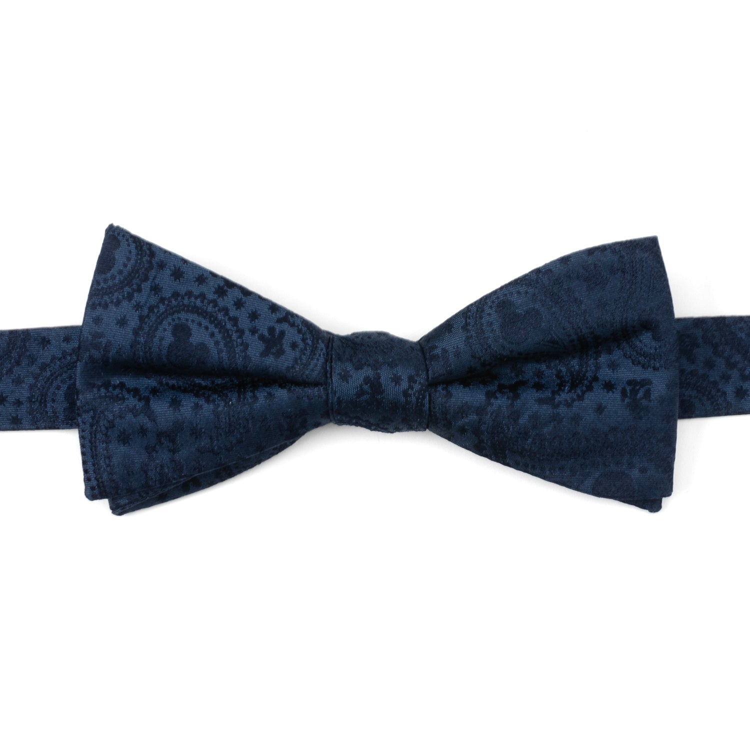 Disney Mickey Mouse Navy Paisley Bow Tie by Cufflinks.com