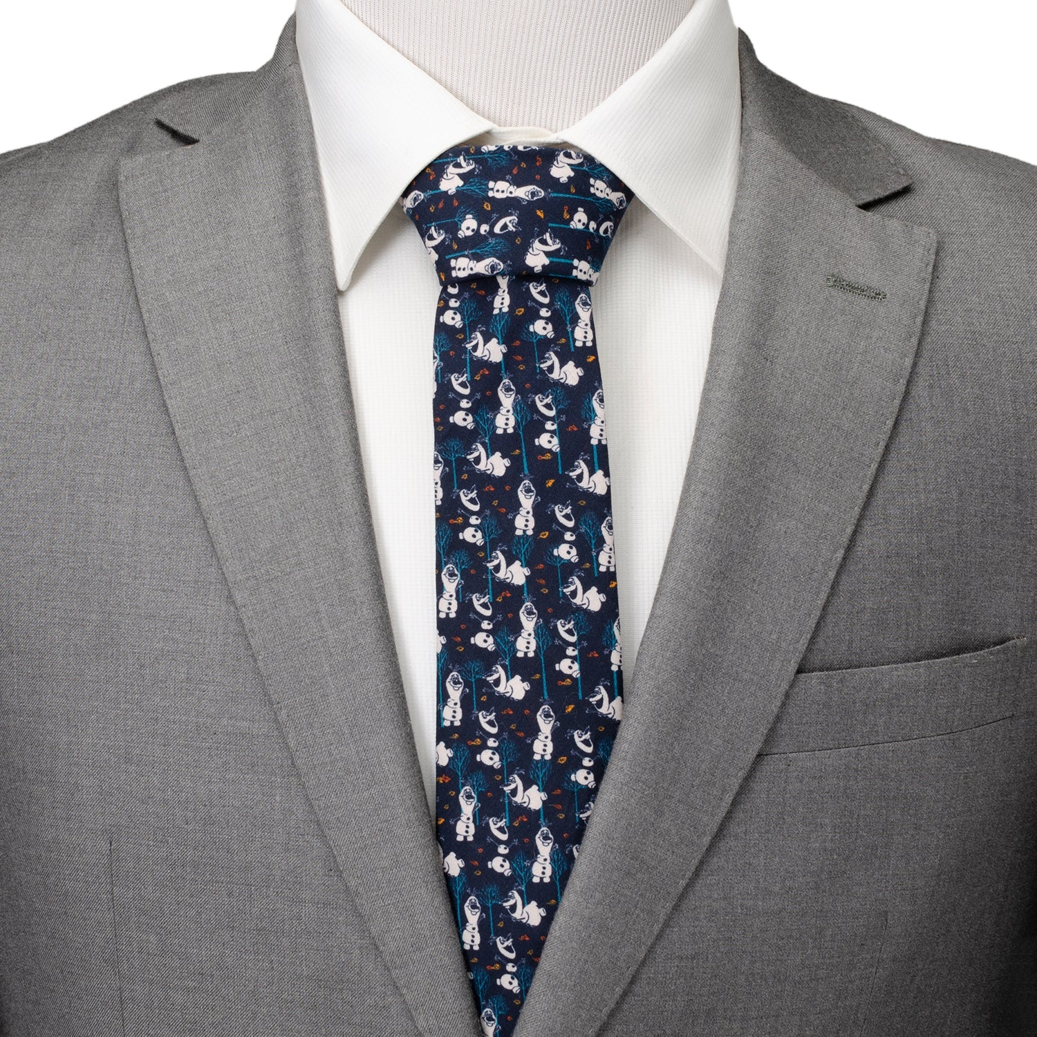 Disney Frozen Olaf Navy Pattern Men&