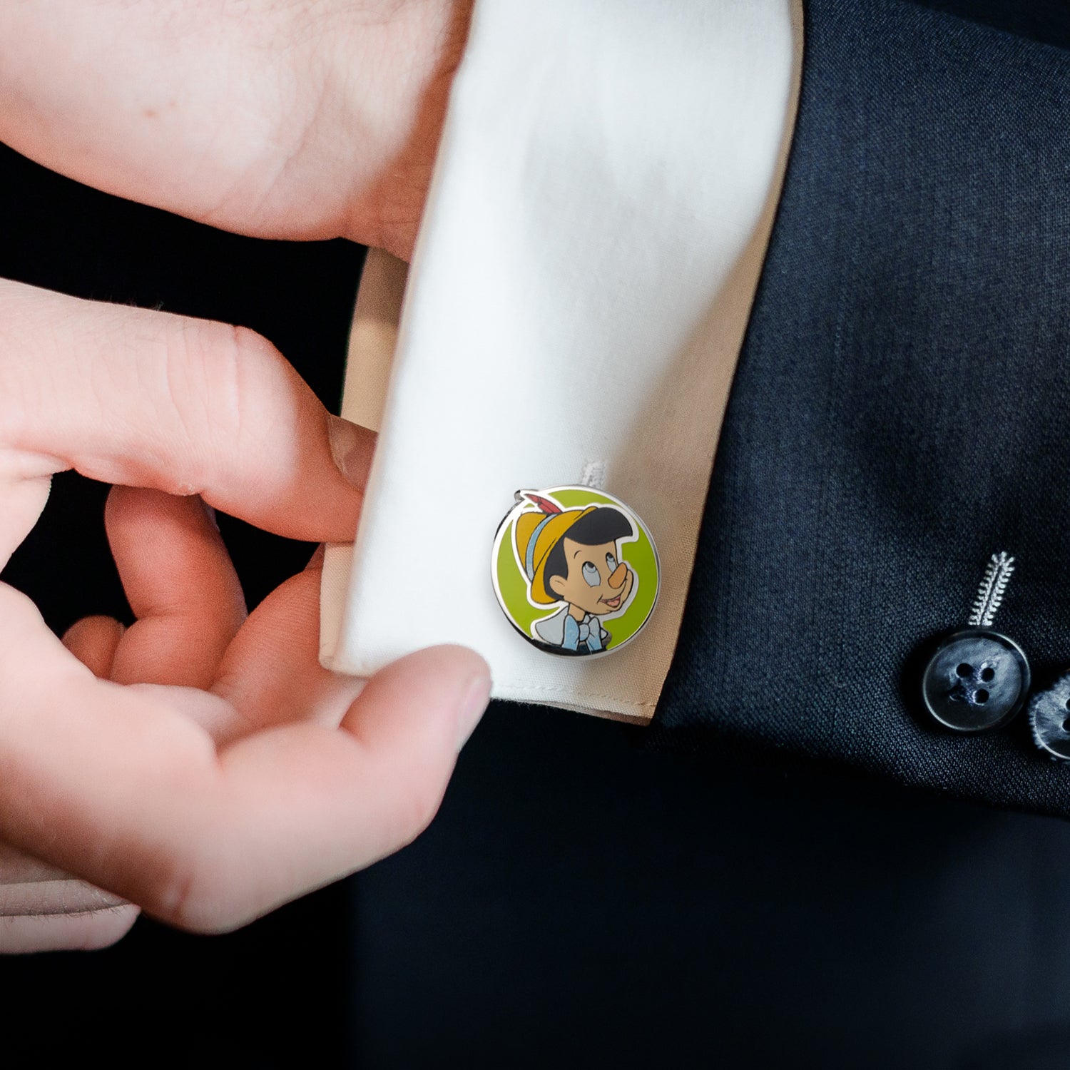 Disney Pinocchio Cufflinks by Cufflinks.com