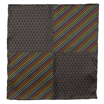 Disney Mickey Mouse Silhouette Rainbow Pocket Square by Cufflinks.com