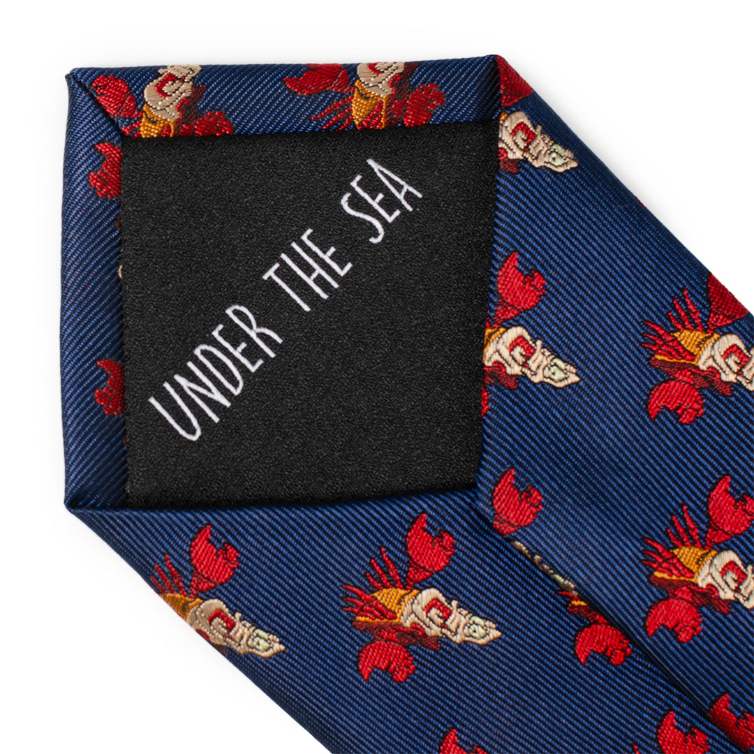Disney The Little Mermaid Sebastian Hidden Message Blue Men&