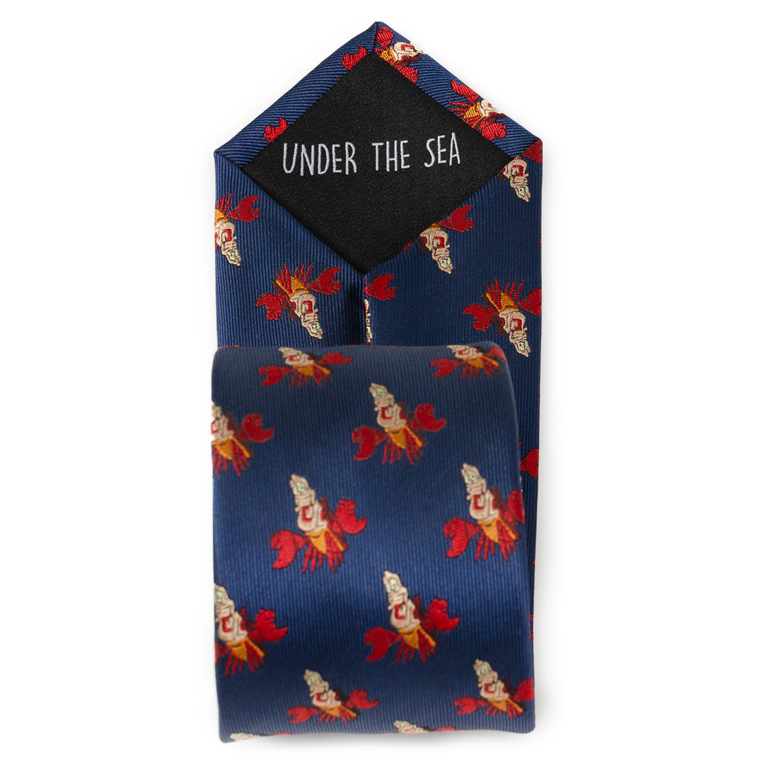 Disney The Little Mermaid Sebastian Hidden Message Blue Men&