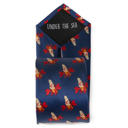 Disney The Little Mermaid Sebastian Hidden Message Blue Men&