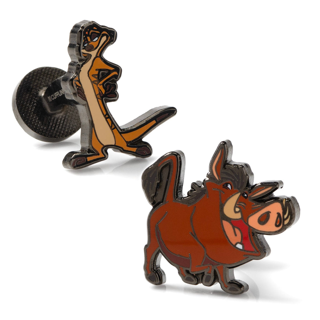 Disney The Lion King Timon &amp; Pumbaa Cufflinks by Cufflinks.com