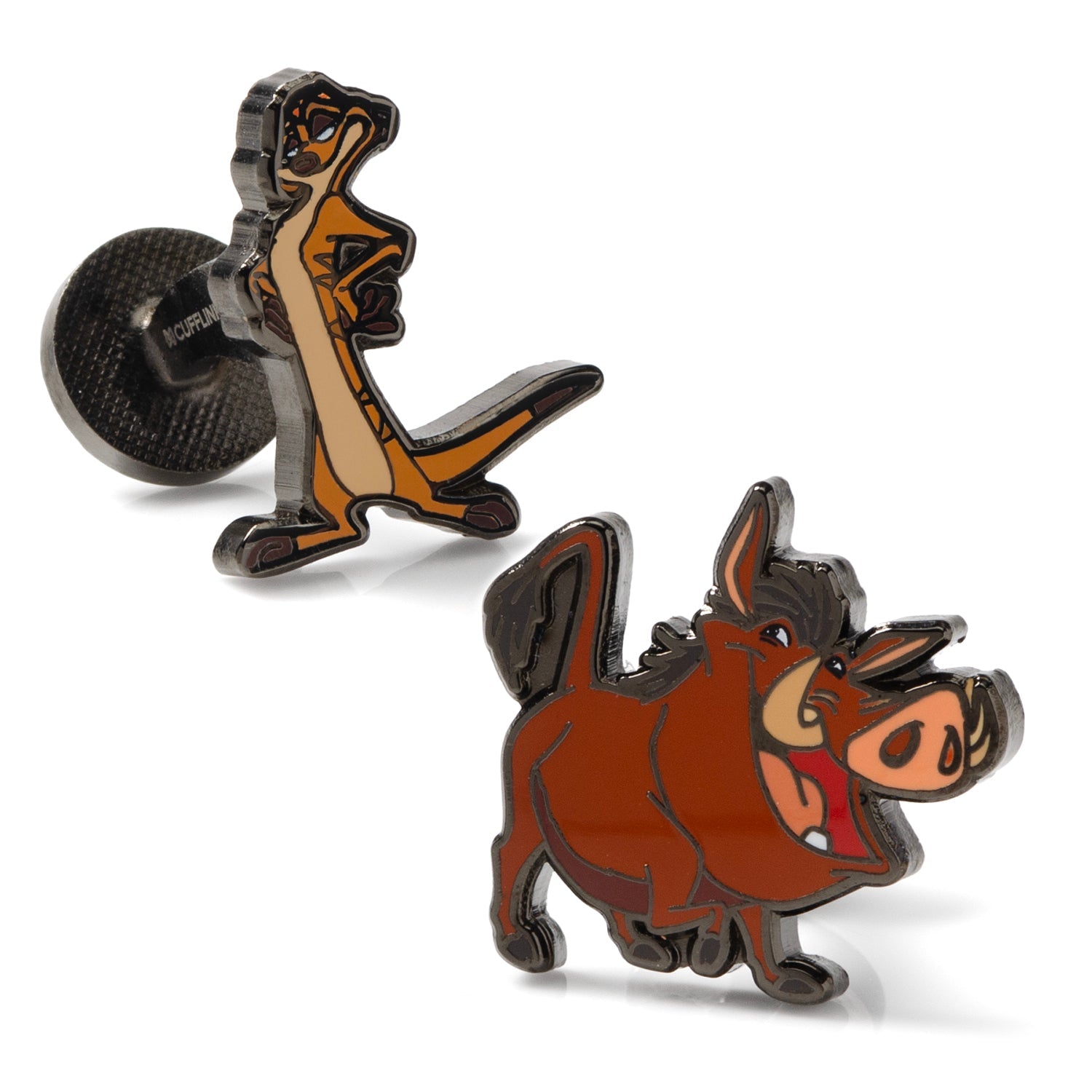 Disney The Lion King Timon &amp; Pumbaa Cufflinks by Cufflinks.com