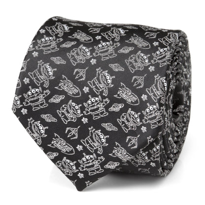 Disney Pixar Toy Story Alien Print Black Men&