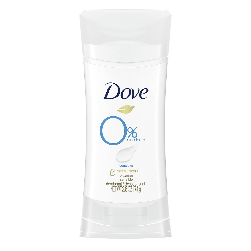 Dove 0% Aluminum Sensitive Deodorant Stick (2.6 oz)  DestGlow