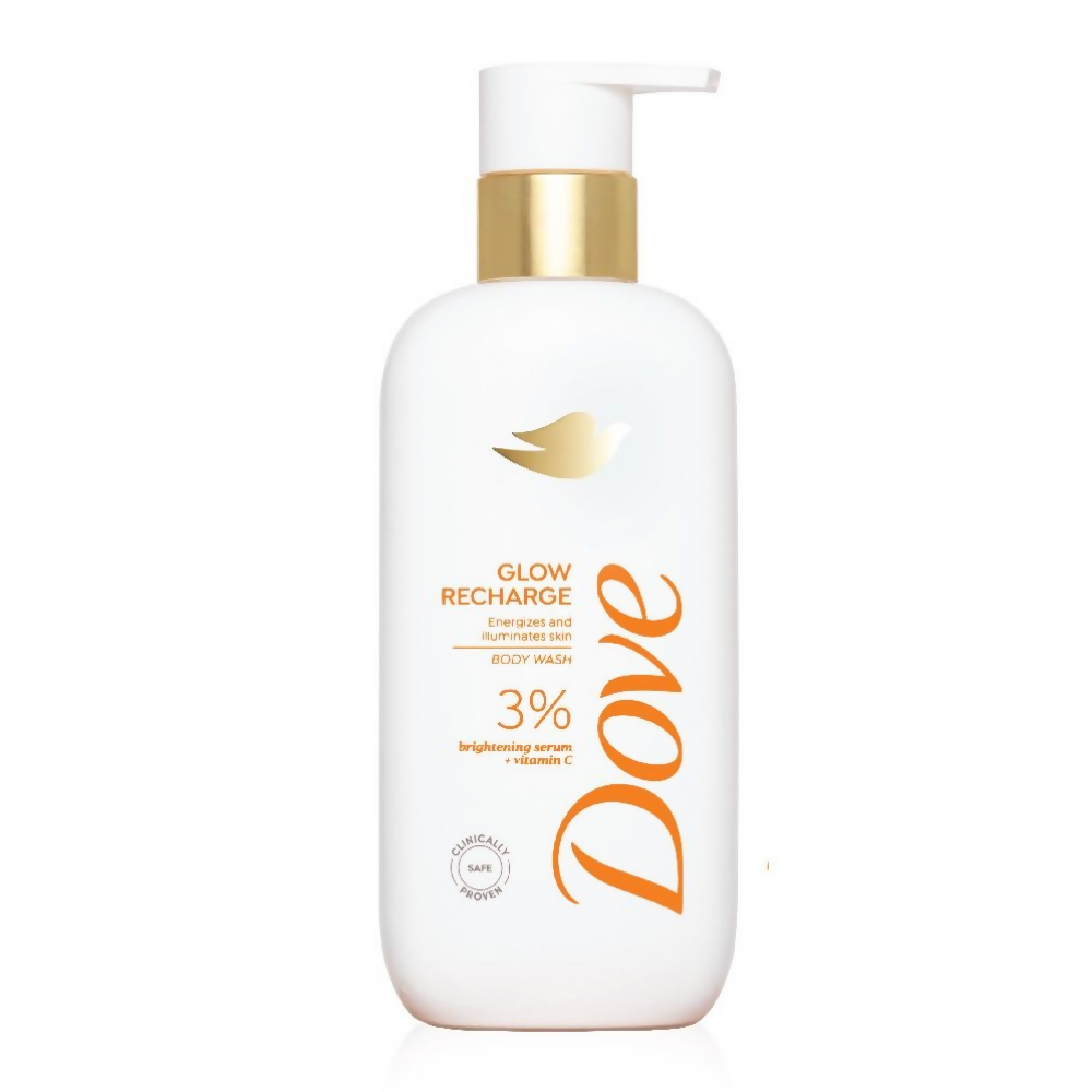 Dove Glow Recharge Exfoliating Serum Body Wash with 3% Brightening Serum + Vitamin C