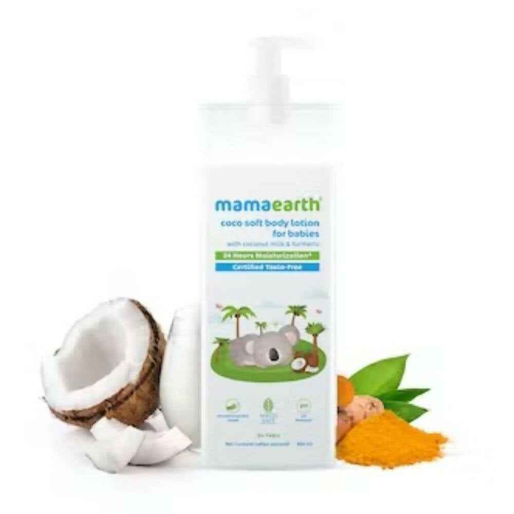 Mamaearth Coco Soft Body Lotion with Coconut Milk &amp; Turmeric for Babies