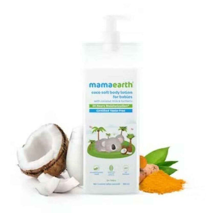 Mamaearth Coco Soft Body Lotion with Coconut Milk &amp; Turmeric for Babies