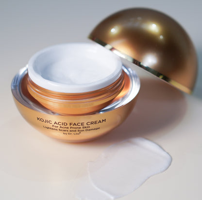 Kojic Acid Brightening Face Cream – Vegan, Gluten-Free &amp; Acne-Prone Skin Friendly  DestGlow