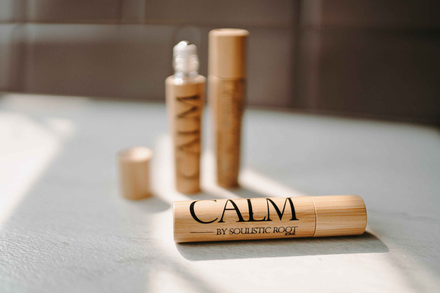 Calm Essential Oil Bamboo Roller