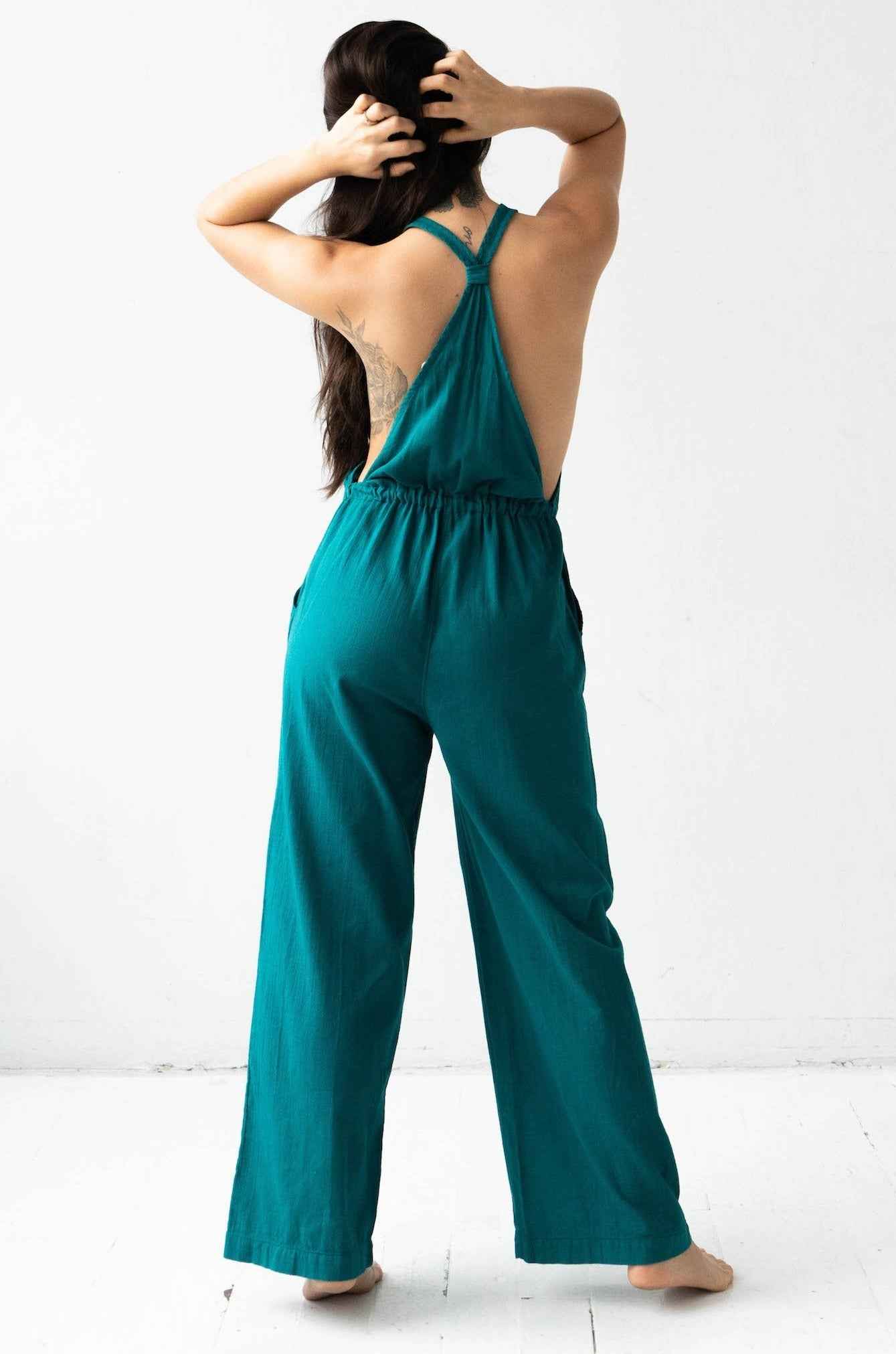 Cross Front Jumpsuit