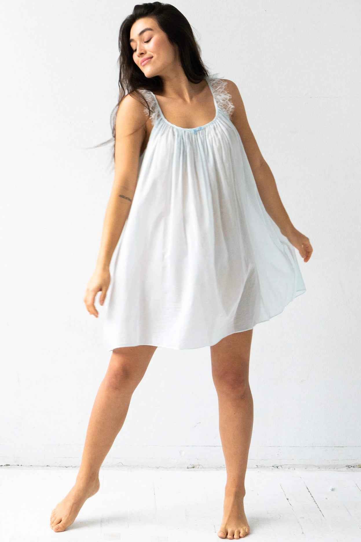 Betty Babydoll in Cotton Silk Blend