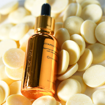 Brightening Vitamin C Glow Serum for Sensitive &amp; Dry Skin – Vegan, Gluten-Free, Anti-Aging, Fragrance-Free by EpiLynx