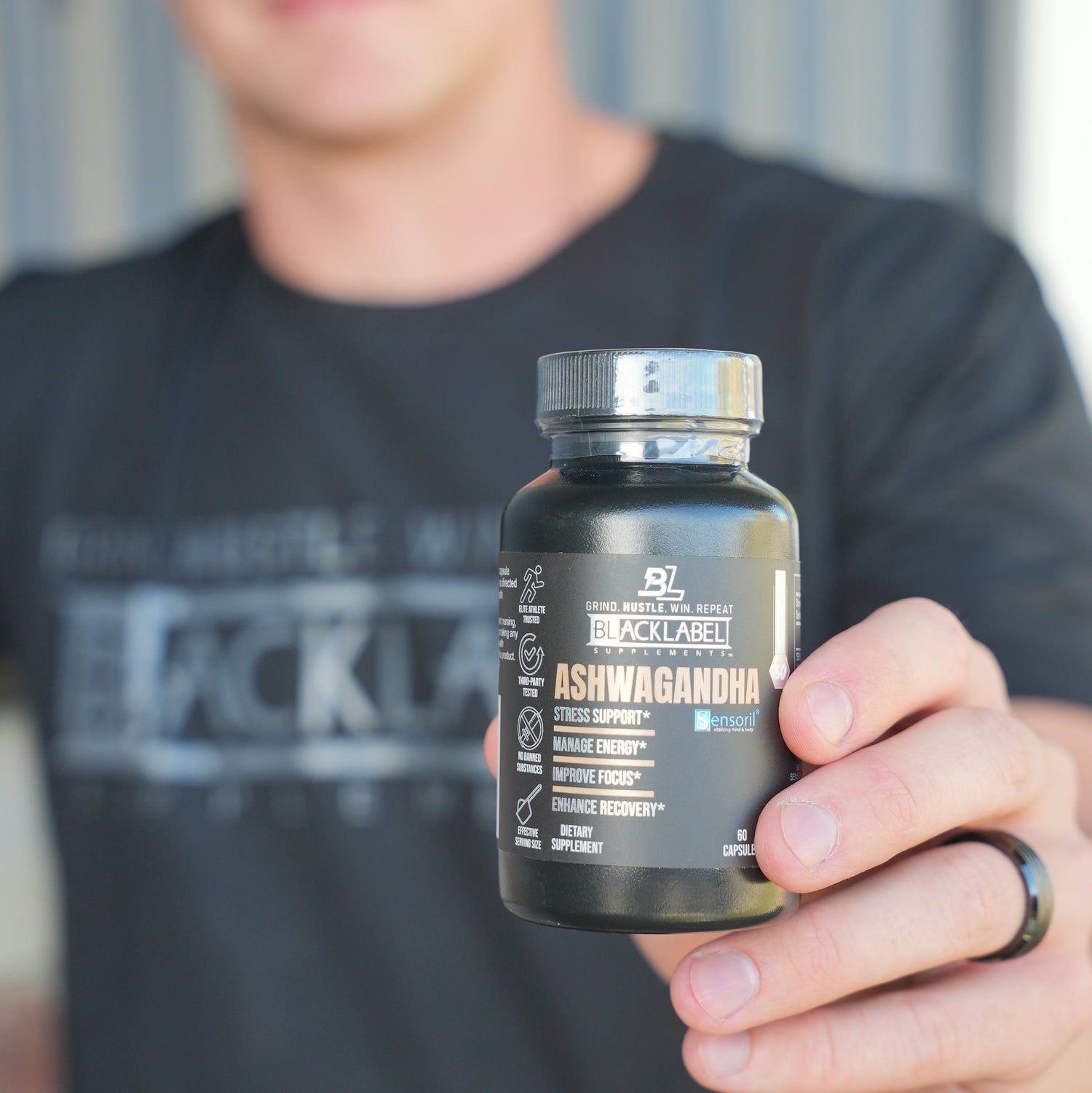 SENSORIL® ASHWAGANDHA by BLACKLABEL Supplements